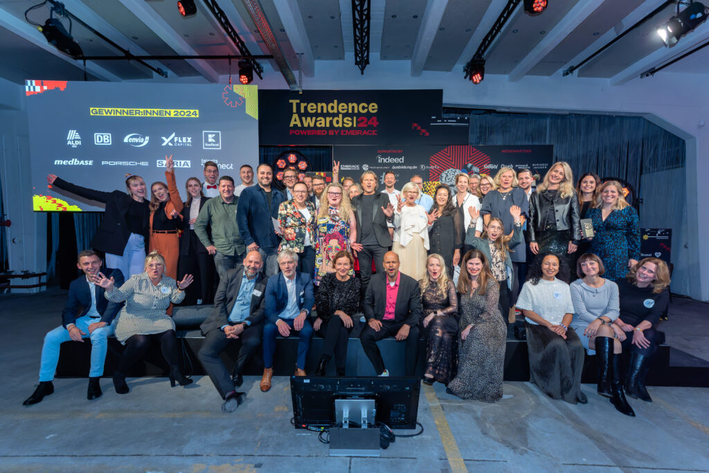 Trendence Awards powered by EMBRACE: Branchen-Innovation und Inspiration – die Gewinner 2024