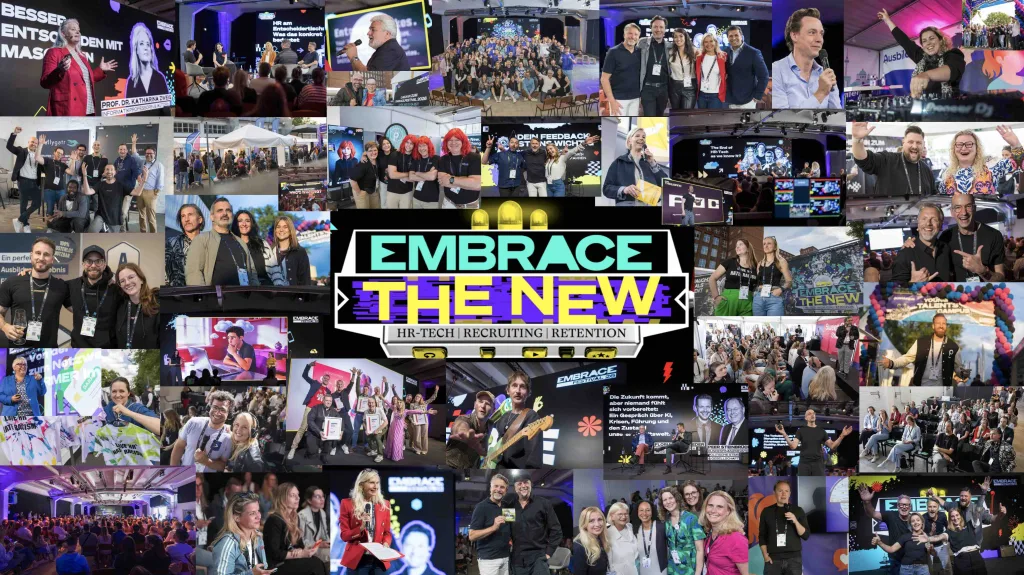 Offizielle Fotocollage zum EMBRACE Festival 2026