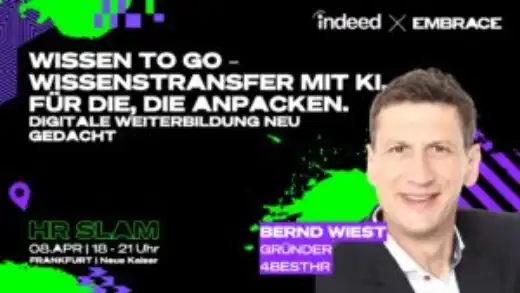 Wissenstransfer mit KI: Weiterbildung für alle, die anpacken